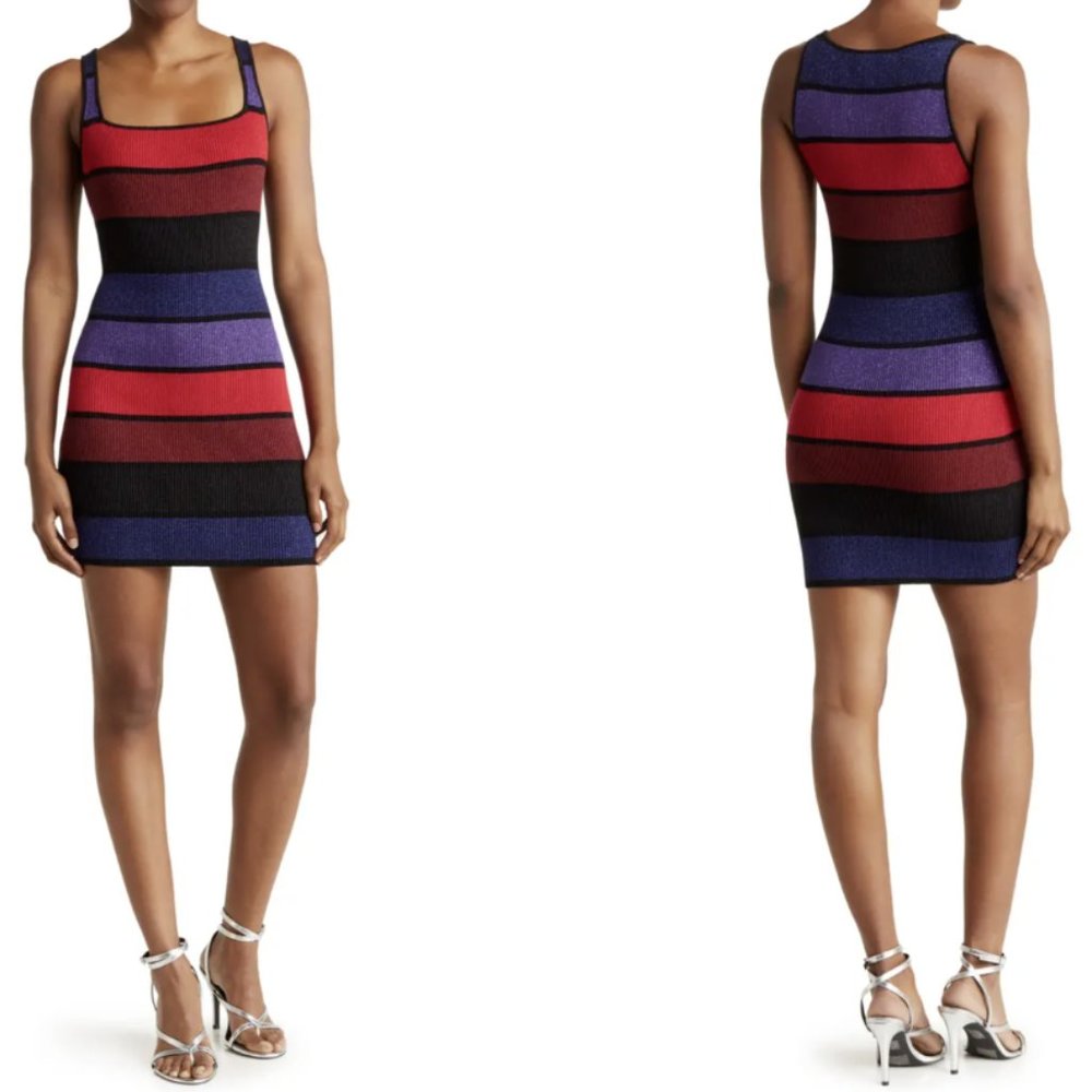 Torn by Ronny Kobo Rika Mini Dress